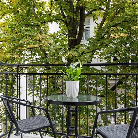 Bright Silver With Balcony - Old Town - By Square 公寓 *
